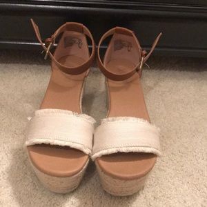 Platform wedge sandals